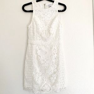 NWT Endless Rose x Revolve High Neck Crochet Dress